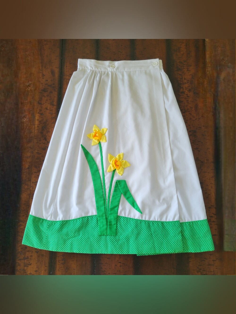 Catherine Carr | 70s Vintage Daffodil Wrap Skirt